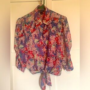 Women’s Summer Flowery Blouse